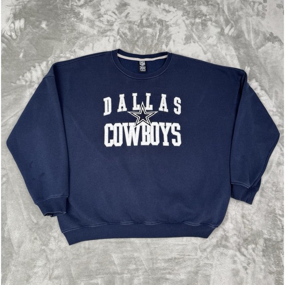 NFL Other - Dallas Cowboy Pullover Crewneck Sweatshirt Size XL Embroidered NFL Sweater Texas